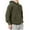 Army Green, variant on Brglopf Hooded Sweatshirts for Men Oversized Long Sleeve Casual Pullover Tops Solid Color Drop Shoulder Sweatshirts with Pocket