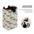 thumbnail image 3 of Yayeee Freestanding Laundry Hamper with Handle Collapsible Large Storage Basket for Clothes, Abstract Fish Pattern, 3 of 7