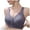 Purple, variant on Women's Front Closure Everyday Bra Post Surgery Compression Bra Comfort Wireless Seamless Push Up Bra Full Coverage Back Smoothing No Underwire Bralettes