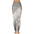 thumbnail image 3 of Vintage Cloudscape Art Print Leggings Jogger Pants Women's Tights Womens Leggings, 3 of 6