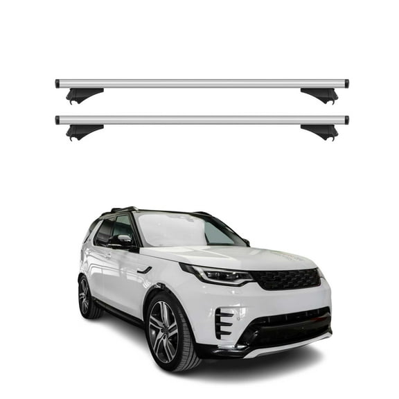 2017-2026 Land Rover Discovery Roof Rack Cross Bars Silver