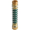 thumbnail image 1 of HYDRO MASTER Garden Hose Coiled Spring Protector, Solid Brass Connector, Garden Faucet Extension, 1 of 5