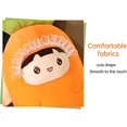 thumbnail image 5 of Almohada de Felpa de Zanahoria, Almohada de algodón Creativa de 32 cm, Almohada Suave para niños, Juguete de Peluche, muñeca Encantadora, Juguete de Peluche, niñas Adolescentes, niños, Naranja, 5 of 5