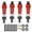 Red, variant on Suodoka 4Pcs RC Metal Shock Absorber Damper Set for MN86 MN86S MN86K MN86KS 1/12 RC Crawlers[cite: 1] Red Edition - Premium Aluminium Alloy[cite: 1] Upgrades 3.1 inches / 79 mm Replacement Parts