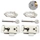 thumbnail image 2 of juegos de cerradura de puerta de gabinete vintage, cerradura de gabinete, cerradura de muebles antiguos con llave para buzones, casilleros, armarios, caja de herramientas Vhermosa 221085-1, 2 of 8