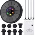 thumbnail image 3 of Solar Water Pump Floating Fountain Built-in Battery_Perfect Gift, 3 of 3