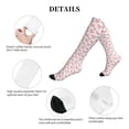 thumbnail image 5 of Lsque Cute Axolotl Pattern Sport Compression Socks for Men & Women 15-20 mmHg Knee High Nurse Pregnant Running Medical and Travel Athletic, 5 of 6