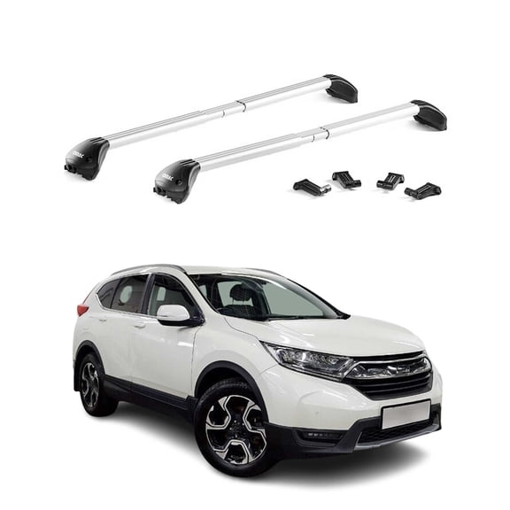 OMAC Roof Rack Cross Bars For Honda CR-V 2017-2022 Silver Luggage Carrier 2 Pcs