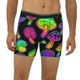 thumbnail image 6 of Sigee Bright Mushrooms for Men's Boxer Briefs,Moisture Wicking and Breathable Large, 6 of 9
