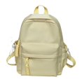thumbnail image 4 of HJYCHN Boys Backpack Solid Color Woven Tassel Charm Small Daypack Lightweight Back to School Supplies for Kids Backpack for Girls Yellow, 4 of 7
