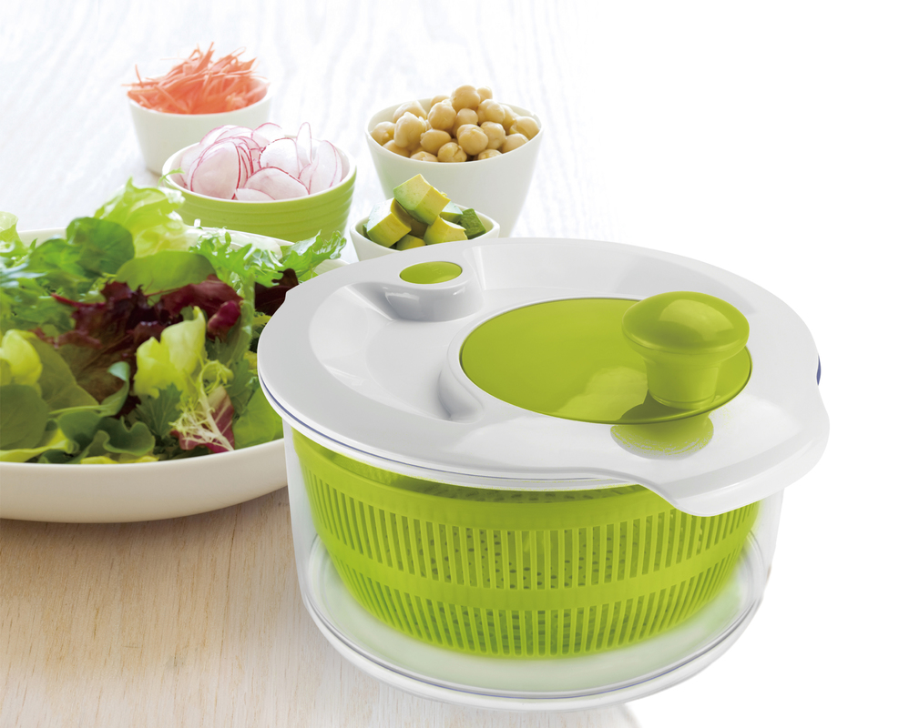 Spinners Kitchen Utensils & Gadgets Salad Tools & Spinners Black Useful UHSM183 Salad Spinner