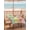 Multicolor, variant on Easter Outdoor Tablecloth - 54 Inch Round Dining Table Cover, Spring Bunny Silhouette Blue Green Gradient Waterproof Outdoor Table Cloth with Umbrella Hole & Zipper for Picnic/Patio/Party