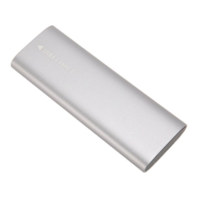 Caja SSD M2USB C 31 UASP de 10 Gbps Caja SSD Tipo C de aleación de Aluminio para Tamaño 2280 2260 2242 2230 Alta Velocidad hasta 10 Gbps Diseñada para SSD Alta