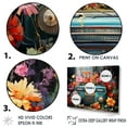 thumbnail image 3 of Designart "Melodic Retro Radios In Popart" Pop Art Wall Decor, 3 of 7