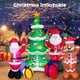 thumbnail image 4 of Inflables navideños, muñeco de nieve brillante, pingüinos, Papá Noel con decoración LED incorporada para fiesta de Navidad, patio interior y exterior, 4 of 5