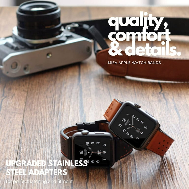 Mifa leather band apple watch deals