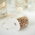 thumbnail image 4 of BalsaCircle 100 feet Rose Gold Artificial Pearls String Beads Garland Roll Party Events Home Decorations Supplies, 4 of 8