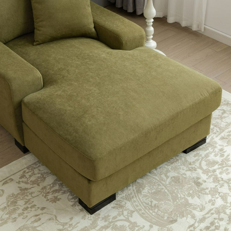 Oversized chaise 2024 lounge couch