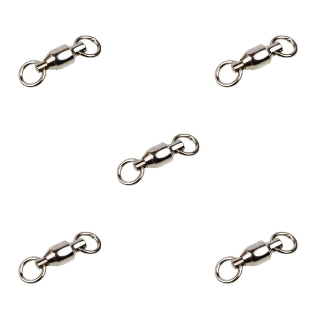 Soidarity 30 piezas de conectores giratorios de pesca, rodamiento de bolas impermeable portátil, herramientas de captura de peces en el océano, Type2 NO2