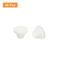 thumbnail image 3 of Paquete de 26 tapones de agujero de silicona, tapones redondos de goma blanca para tubos de botella con diámetro interior de 7-8mm, 3 of 6