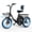 Black, variant on Qlife Triker 2.0 Folding 3 Wheel Electric Tricycle for Adults, 18" x 3.0" Foldable Electric Bike with Max 18MPH, 350W 48V 10.4Ah Battery Etrike, Black
