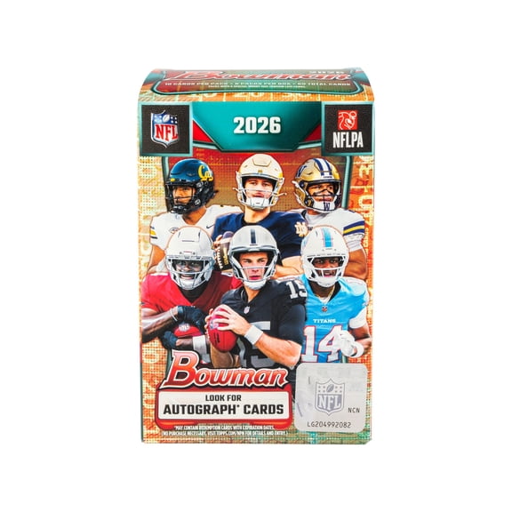 2026 Topps Bowman Football Trading Cards Value Box