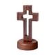 thumbnail image 4 of Cruz de mesa de la Santa Cruz con base para iglesia, sala de estar o armario. ¡Ideal para bodas! Base redonda, 4 of 9