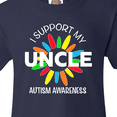 thumbnail image 4 of Inktastic I Support My Uncle Autism Awareness Youth T-Shirt, 4 of 5