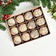thumbnail image 3 of 12PCS Bolas de Pintura de Flocking, Decoración de la Fiesta de Navidad, Decoración del Árbol de Navidad, Ornamentos de Navidad, Bola de Navidad de Terciopelo Elegante Beige, 3 of 5