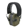 thumbnail image 1 of Foldable Electronic Earmuffs Ear Hearing Protection Noise Reduction Green, 1 of 8