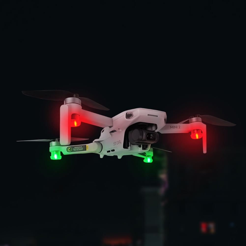 4pcs Drone Flash Strobe Lamp Flight Night Light for DJI Mavic Air 2/Mini 2