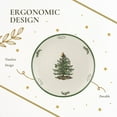 thumbnail image 6 of Spode Christmas Tree Round Platter - 14-Inch Holiday Serving Plate for Charcuterie, Snacks, Desserts - Classic Christmas Dinnerware with Green Accents - Dishwasher & Microwave Safe, 6 of 7