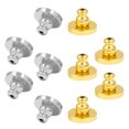thumbnail image 2 of MasteelfCA 10Pcs Hypoallergenic Earring Backs Safely Locking Earring Backs for Studs Earrings, 2 of 8