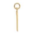 thumbnail image 2 of 14k Yellow Gold Polished Finish Large Size Number 1 Charm Pendant, 2 of 4