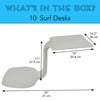 The Surf Portable Lap Desk - Light Grey