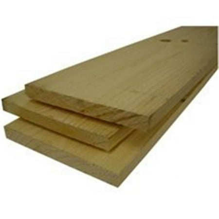 American Wood Moulding PCOM-184 Pine Common Board - 1X 8 x 4