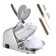 thumbnail image 1 of AOLTCUZ Electric Dual Blades 186 lbs/hr Ice Shaver Machine, 300W Ice Crusher Includes Extra Blades & Ice Pick for Home & Commercial Use, Snow Cone Ma, 1 of 8
