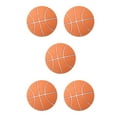 thumbnail image 1 of Transemion 4pcs Mute Door Rear Wall Crash Waterproof Anti-Collision Crash Waterproof Anti-Collision Adhesive Pad Basketball Style 5cm orange 5Set, 1 of 6
