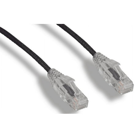 RiteAV - Ultra Slim  Tested Cat 6A High Density Network Ethernet Cable - Black - 1ft (10 Pack) price history on PriceWatchPro