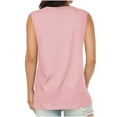 thumbnail image 4 of Giftesty Tank Tops for Women Fashion Women Sleeveless Garment Comfortable Breathable Round-Neck Blouses Tops, 4 of 8