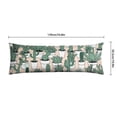 thumbnail image 6 of Minimalist Botanical Cactus Pillow Cover 20x54 - Long Body Pillow Case with Hidden Zipper, Aesthetic Succulent Print - Breathable & Skin-Friendly Fabric, 6 of 7