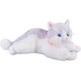 thumbnail image 1 of Gato de peluche gris, animal de peluche, gato, juguete realista, gatito súper suave, gatito tierno, mascota, gatito, gato esponjoso, calmante, abrazo, dormir, cumpleaños, Navidad, 1 of 5