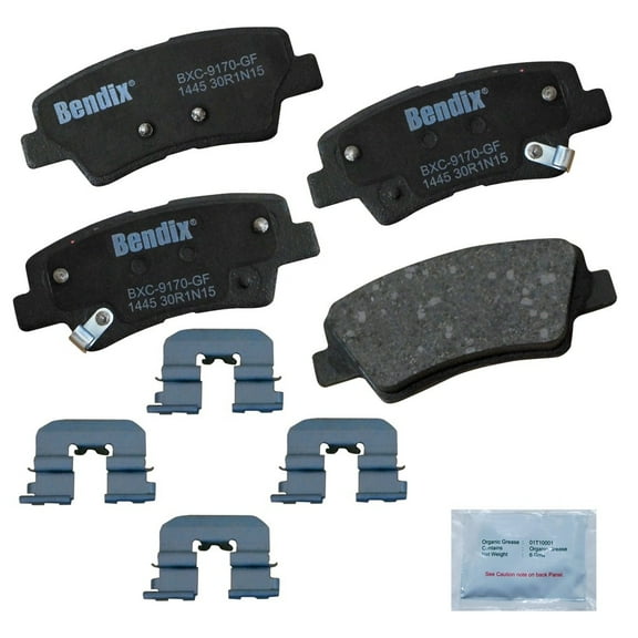Bendix Brakes Disc Brake Pad Set Fits select: 2011-2014 HYUNDAI SONATA, 2011-2013 KIA OPTIMA