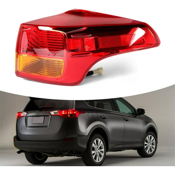 Genrics Passenger Right Outer Side Tail Lamp 815500R030, TO2805119 Replacement for 2013 2014 2015 Toyota RAV4 Tail Light
