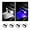 White & Blue, variant on USB Car Interior Atmosphere Lamps, Plug-in USB Decor Night Light, Portable Auto Ambient Lighting Kit, Universal Vehicle Interior Accessories for Most Cars