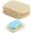 Beige, variant on 4 Pack Soap Saver Pad, Self Draining Soap Lift Holder Mat, Porous PVC Soap Tray Liner, Non-Slip Soap Saver for Bathroom Shower Kitchen Sink, Can Be Trimmed