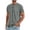 Gray, variant on Twczz Mens Fashion Cotton T Shirts- Summer Loose Fit Short Sleeve Casual Basic Tees Black Size 2XL