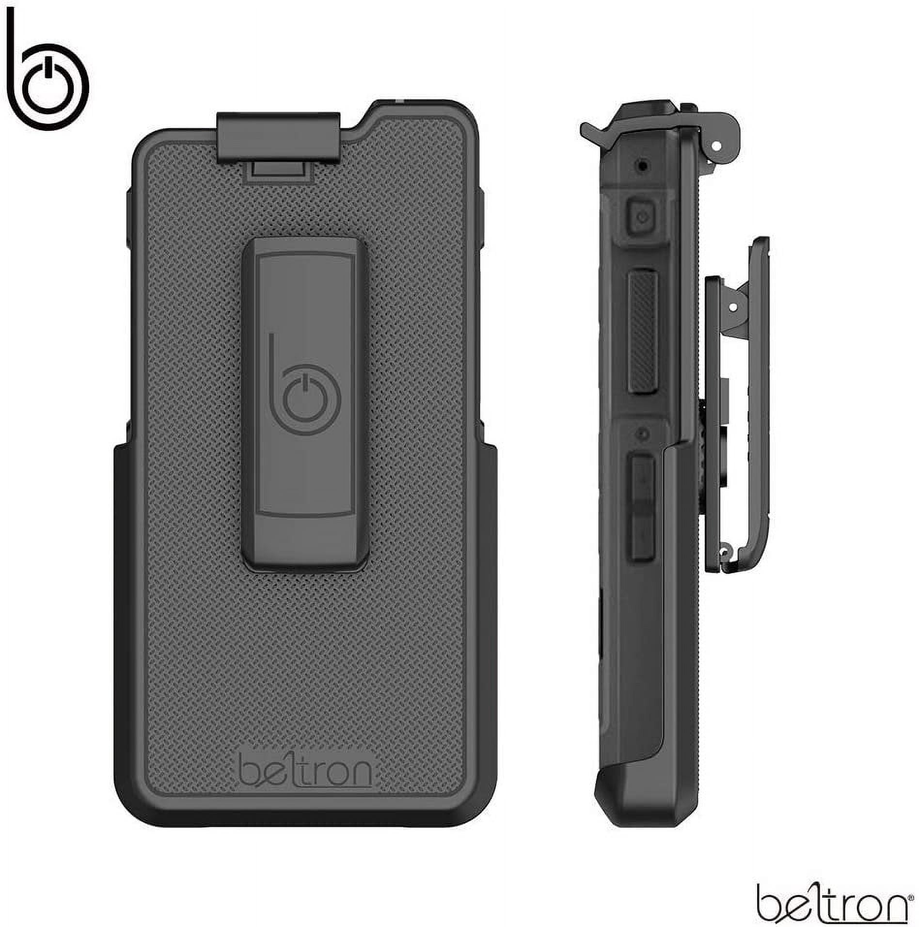 BELTRON Heavy Duty Belt Clip Holster for Sonim XP8 AT&T FirstNet Sprint Verizon XP8800 with Quick Release Latch & Durable Rotating Belt Clip Industrial Strength Supports 2.25" Duty Belt