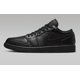 thumbnail image 3 of Ni - ke Ni - ke Air Jordan 1 Low Triple Black 553558-093 Men's Size New - Size 8.5, 3 of 5