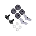 thumbnail image 3 of Ruiboury High Performance Cymbal Stand Felts Accessories Including Washers Nuts Key Solutions For Drummer Needs 2 Nuts 4 Washers Black, 3 of 6